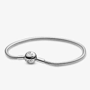 Authentic Pandora Moments Snake Chain Bracelet - Size 7.1” - NWOT